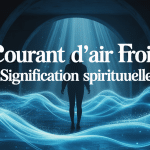 sentir un courant d'air froid signification spirituelle couloir rayons lumineux