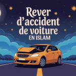 illustration signification rêve accident de voiture islam nuit mystique