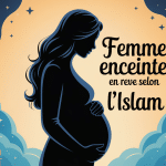 voir une femme enceinte en rêve islam illustration symbolique