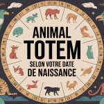 animal totem date de naissance illustration calendrier animaux