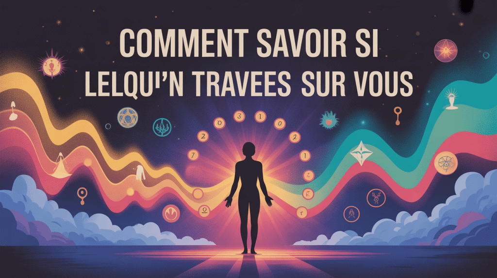 comment savoir si quelqu'un travaille sur nous silhouette et ondes mystiques