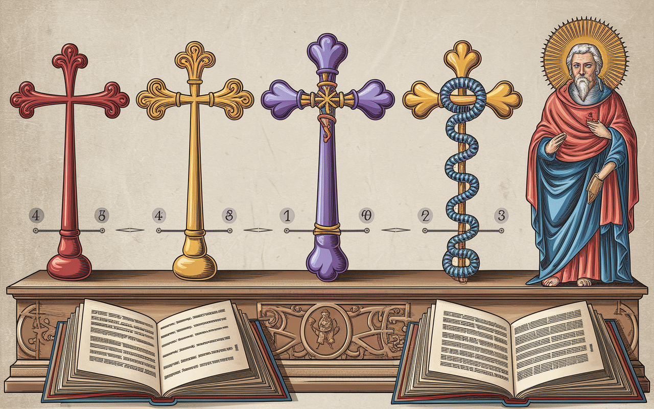 croix satanisme variantes timeline historique