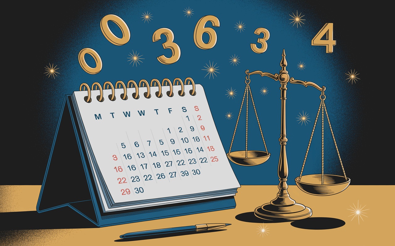 Flamme jumelle date de naissance calendrier chiffres balance