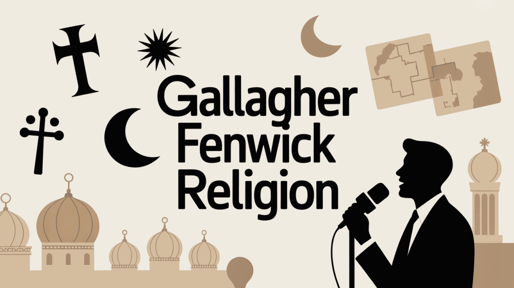 Gallagher Fenwick religion journaliste symboles religieux Moyen-Orient