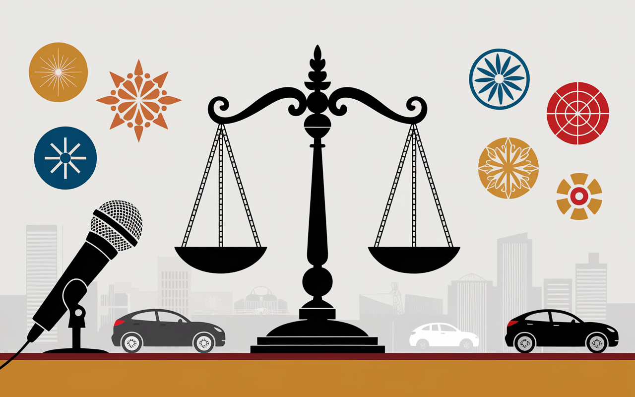 Gallagher Fenwick religion neutralité justice reportage