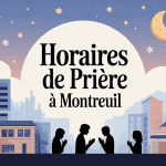 heure de priere montreuil ville banlieue croissant lune