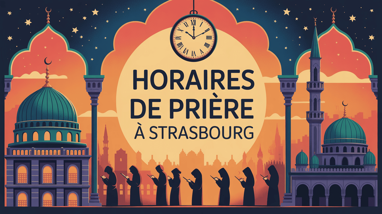 horaire priere strasbourg illustration mosquee