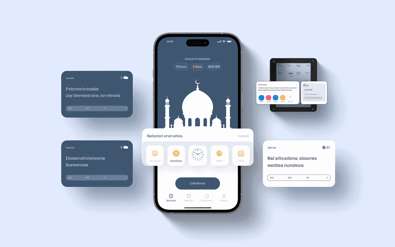 application mobile affichant horaire priere tourcoing