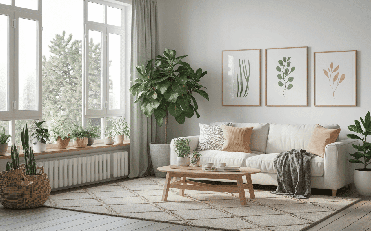 Purifier sa maison avec plantes fenêtres bicarbonate naturels