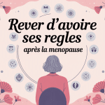 illustration femme mature calendrier lunaire pour rever d avoir ses regles quand on est ménopausée