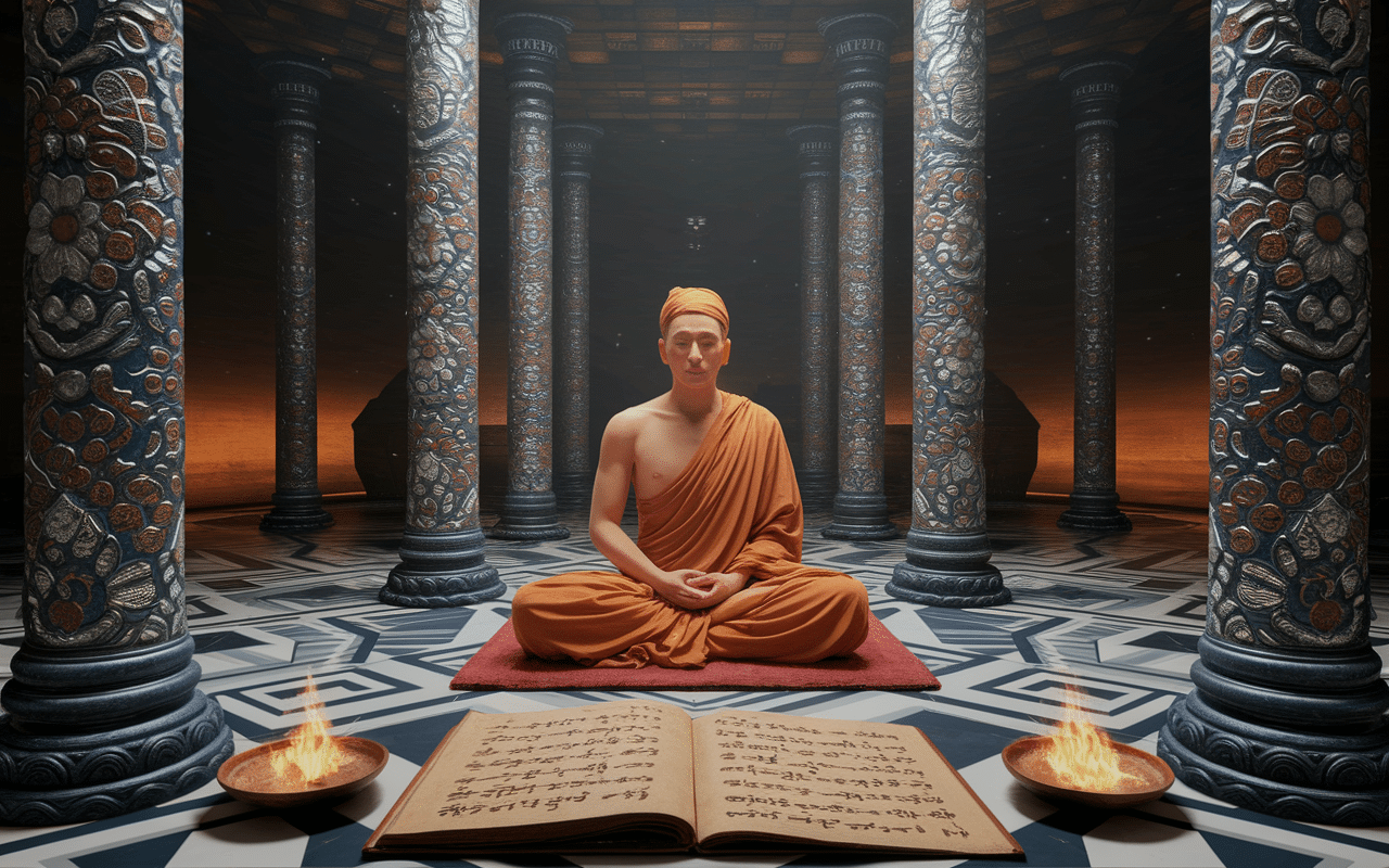 thai yantra tattoo origine temple moine encens