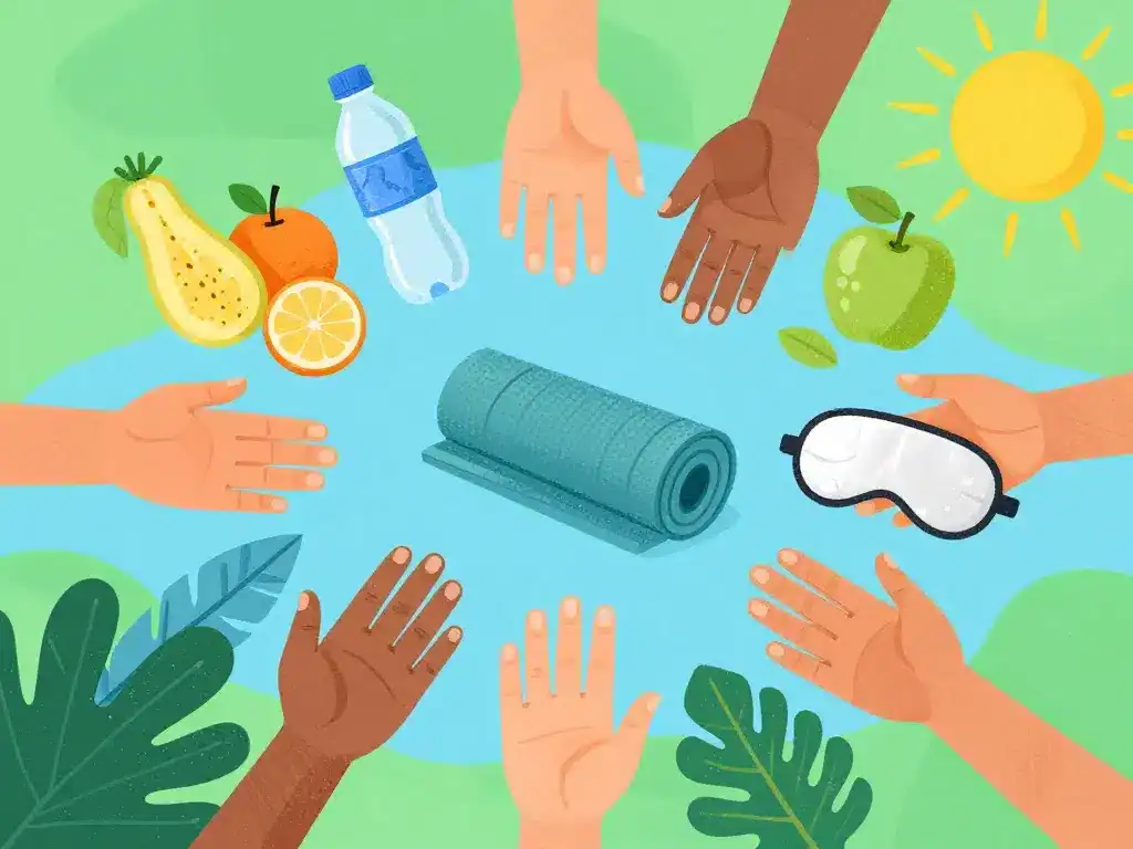 illustration comment glow up routines saines