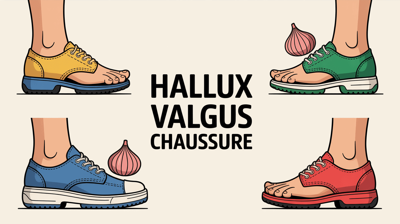 hallux valgus quelle chaussure plusieurs modèles confort pied