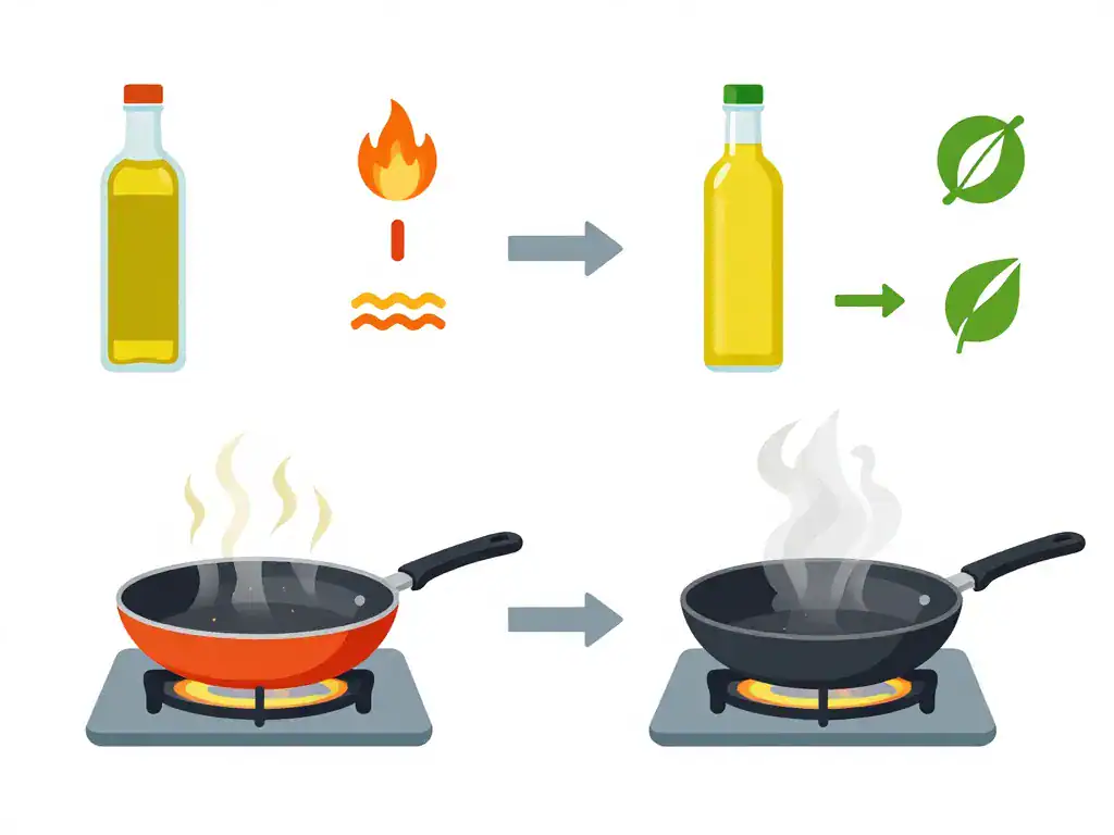 huile de colza danger précautions cuisson