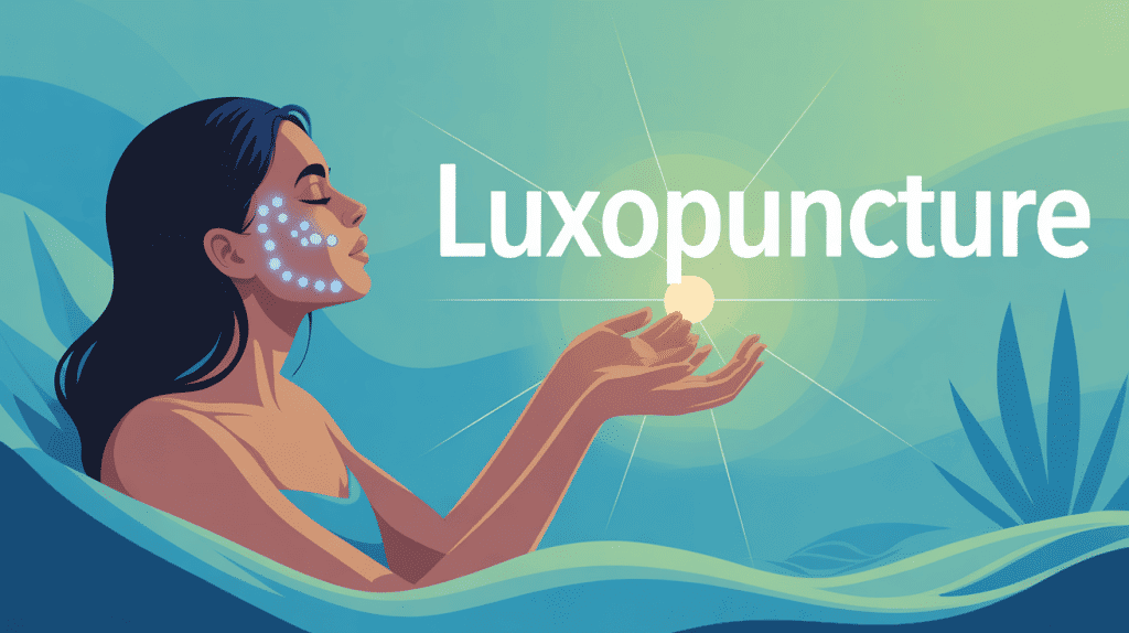 luxopuncture bien-être stimulation points visage mains