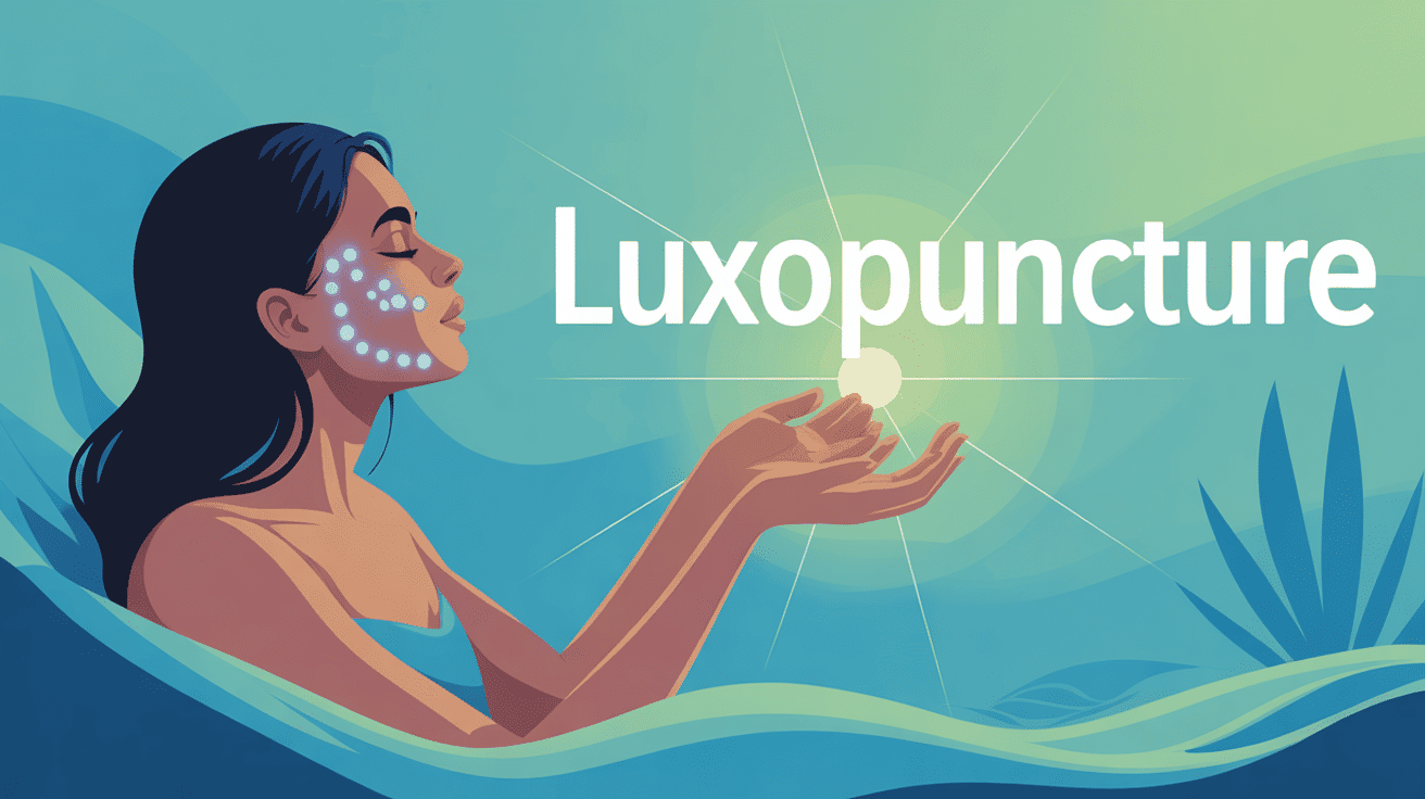 luxopuncture bien-être stimulation points visage mains