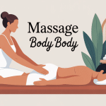 illustration massage body body ambiance relaxante