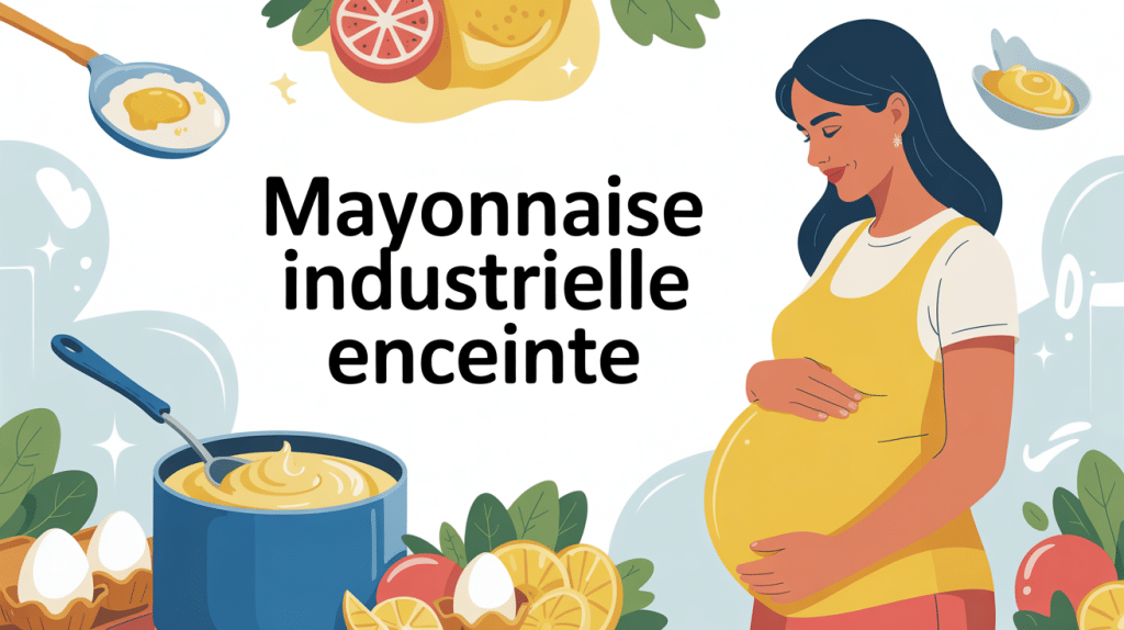 Mayonnaise industrielle enceinte et sécurité pour les femmes enceintes