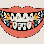 Schéma quadrants bouche numero des dents
