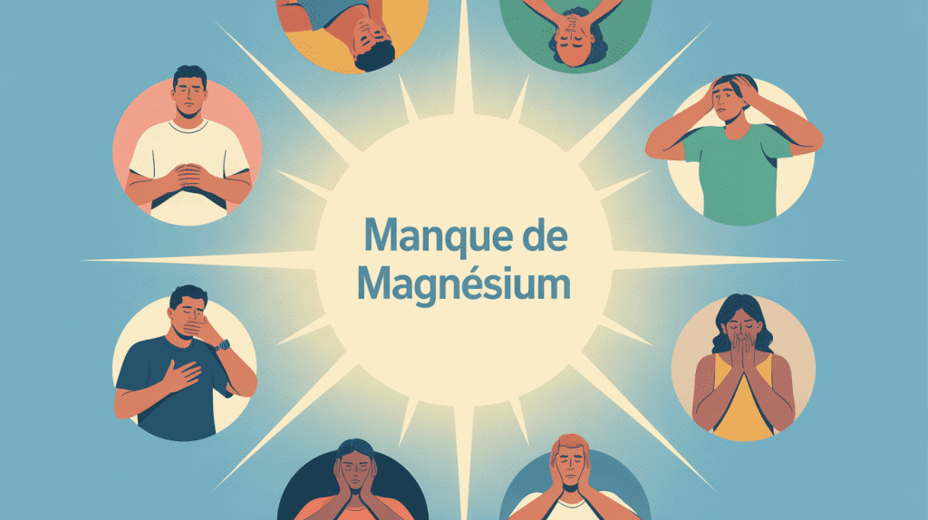 temoignage manque de magnesium illustration fatigue stress crampes