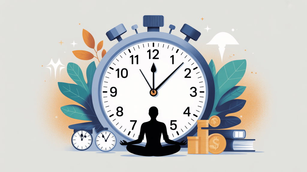 11h01 signification argent illustration de l'heure miroir et abondance