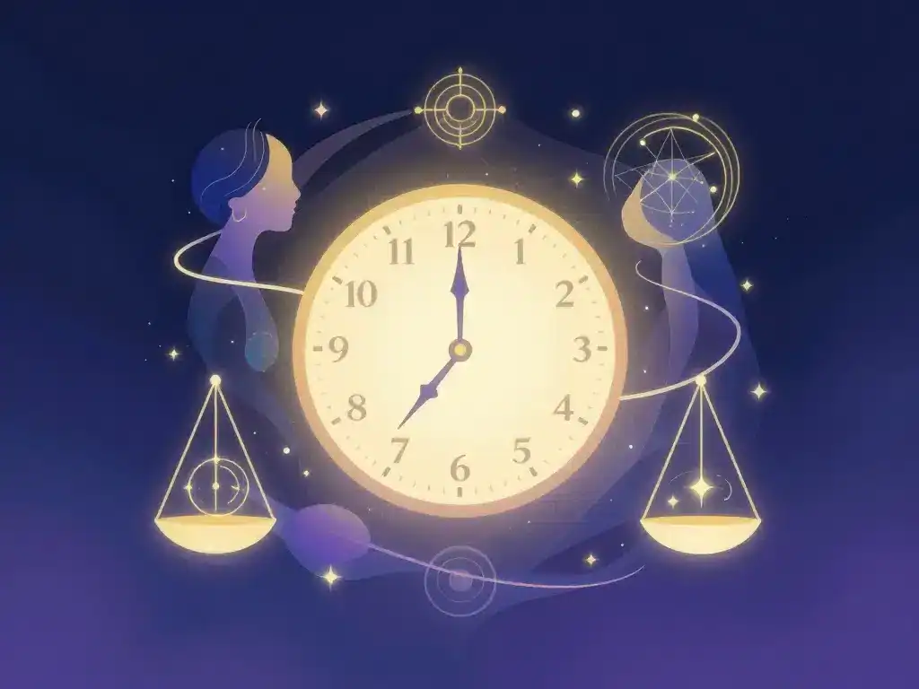 22h00 signification horloge lumineuse interprétation spirituelle