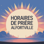 illustration horaire de priere alfortville