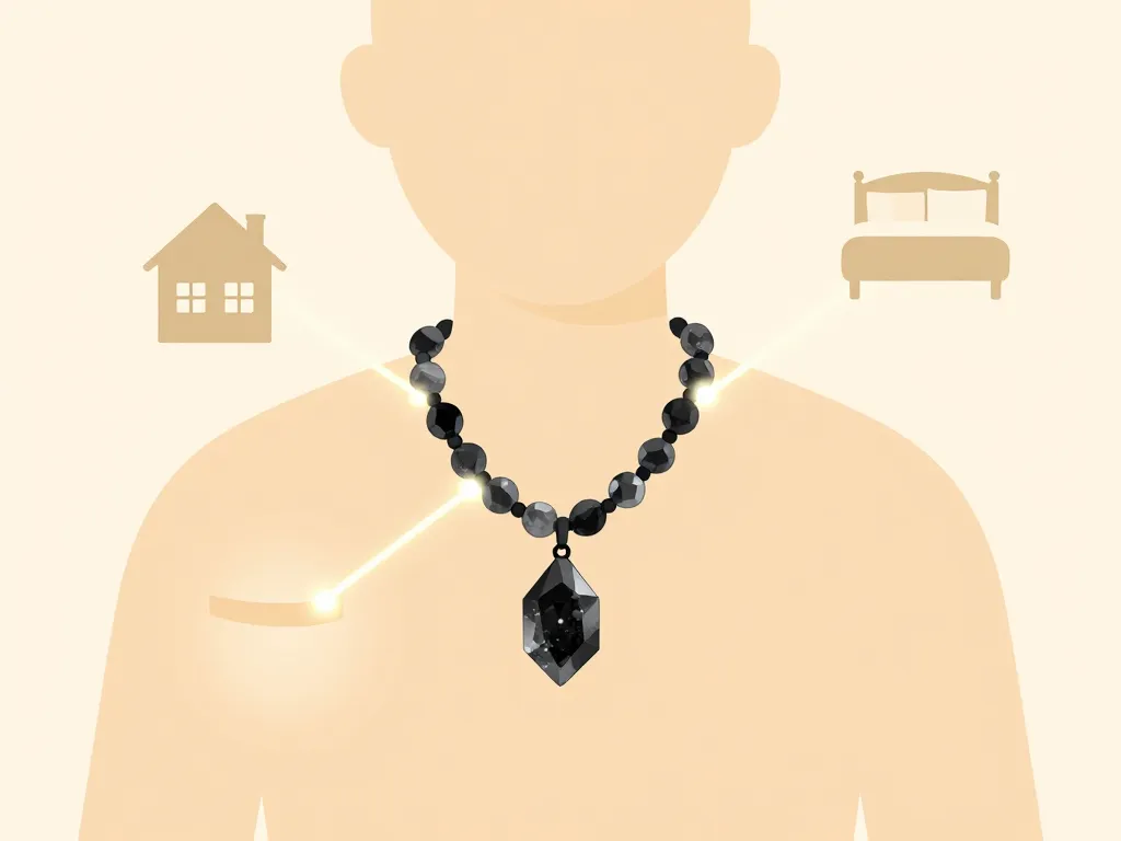 pierre tourmaline noire utilisation bracelet maison