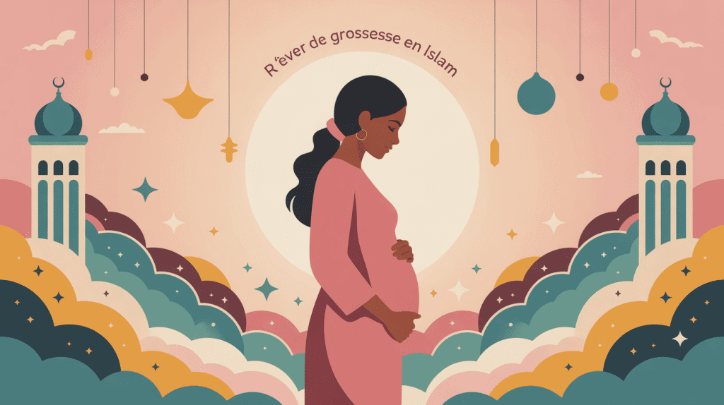 rever d'etre enceinte islam image centrale onirique
