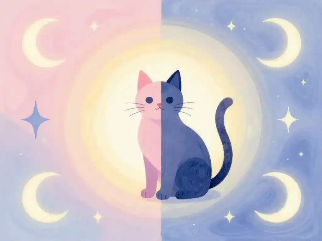 illustration sens général rêver de chat en islam