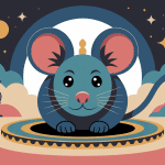 illustration rever de souris islam atmosphere spirituelle