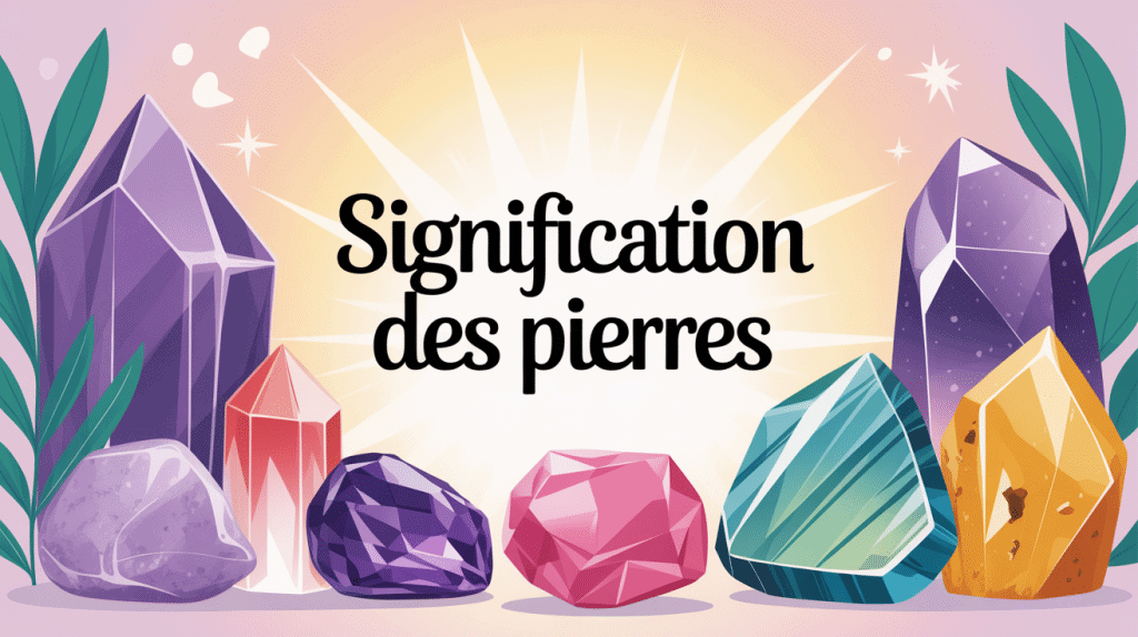 Image signification des pierres et cristaux