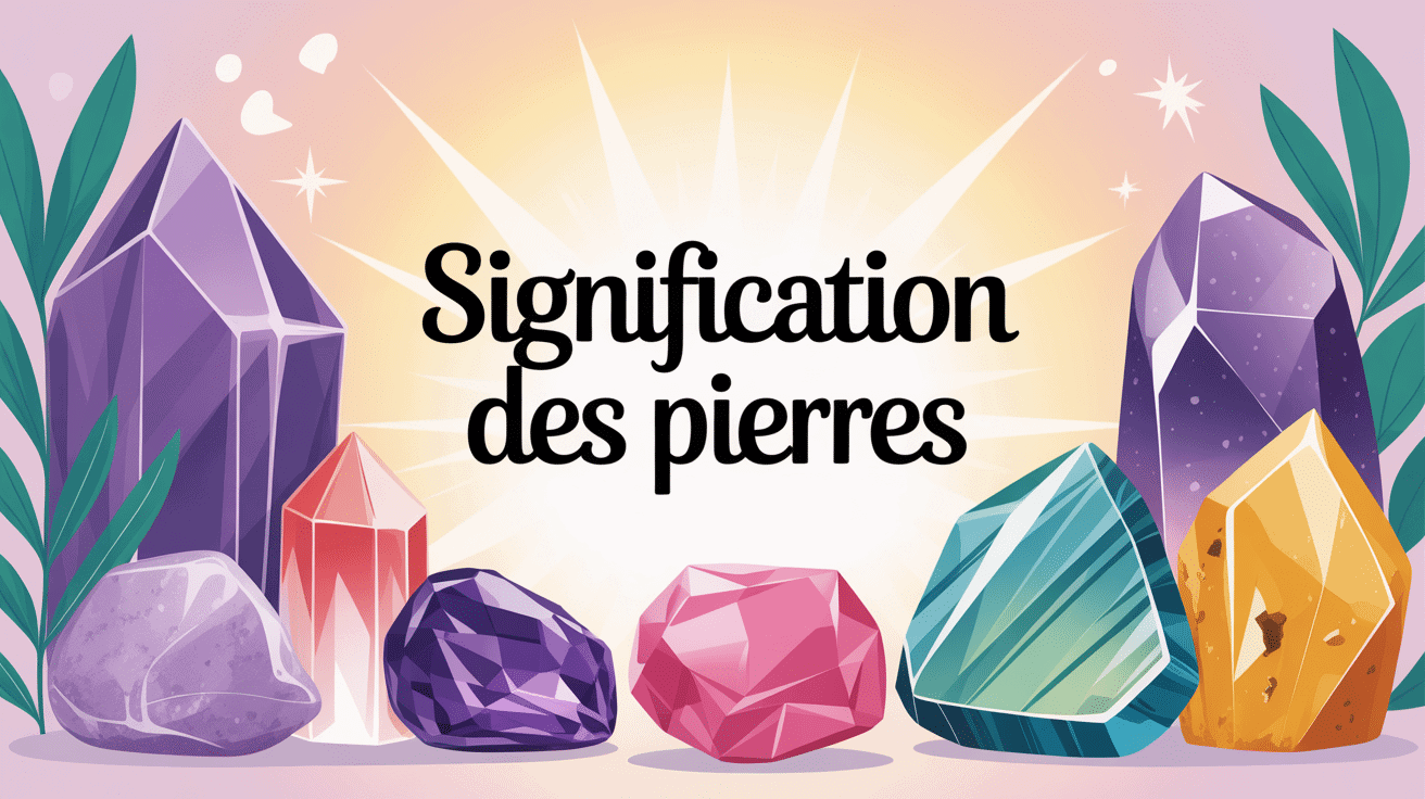 Image signification des pierres et cristaux