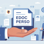 edoc perso illustration espace numérique sécurisé
