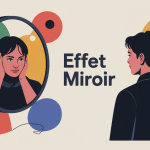 effet miroir illustration psychologie et relations