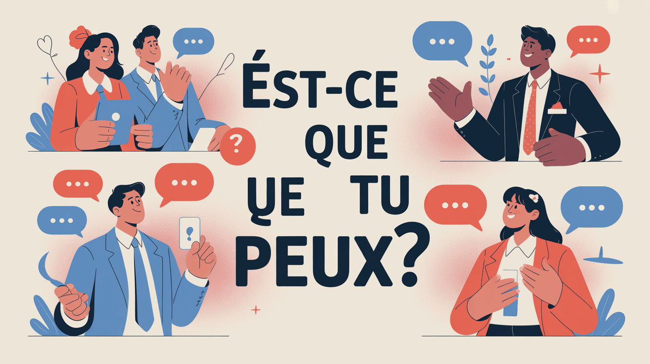 est ce que tu peux illustration contextes français