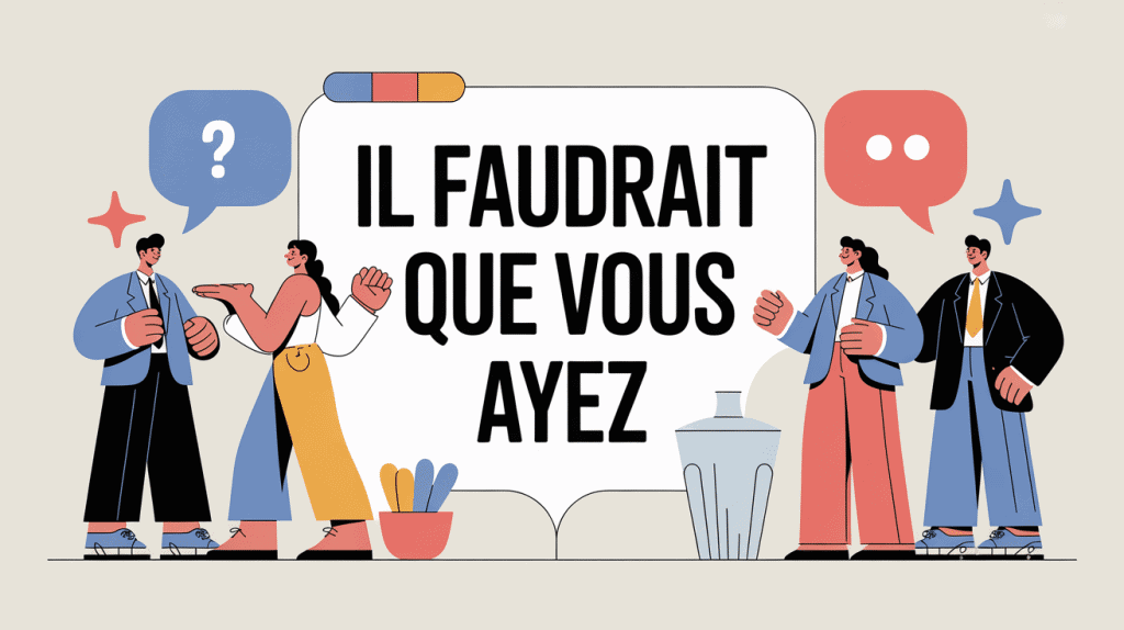 Illustration polie recommandation il faudrait que tu aies