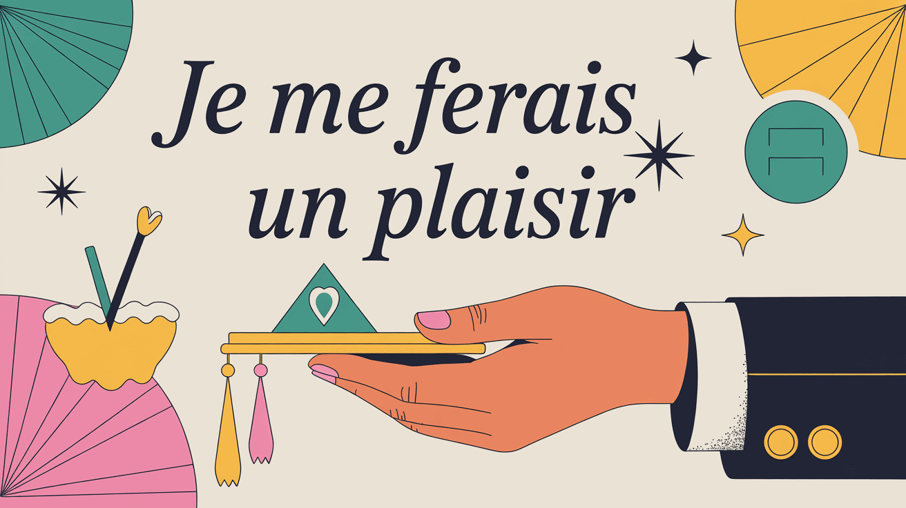 illustration de politesse je me ferais un plaisir