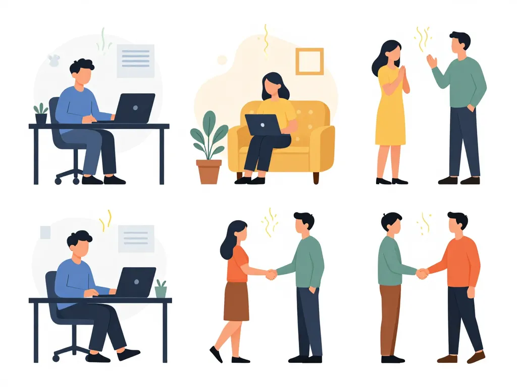 Scène utilisation quotidienne je te souhaites le meilleur