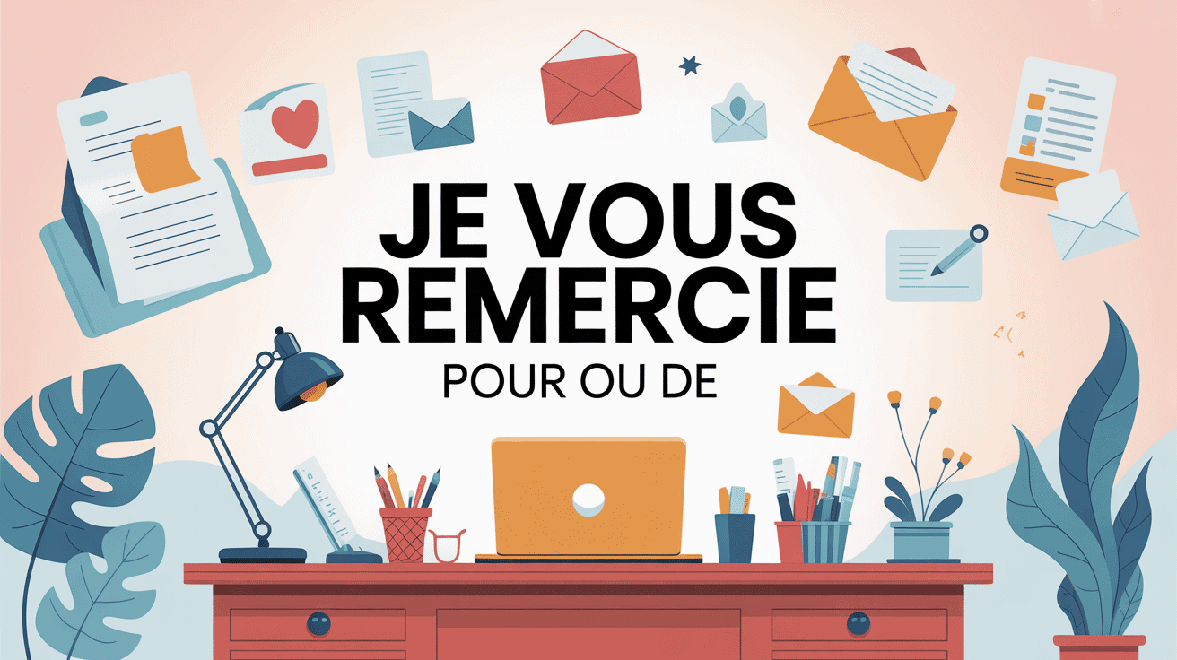 image principale je vous remercie pour ou de communication écrite