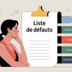 illustration liste défaut pour progresser