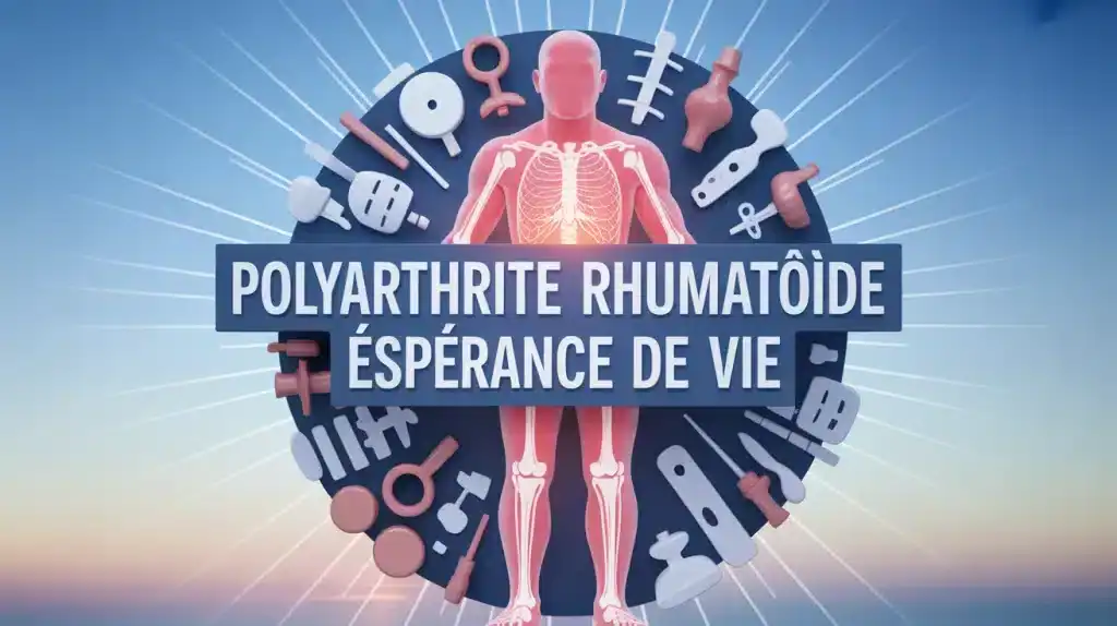 illustration vectorielle polyarthrite rhumatoïde espérance de vie