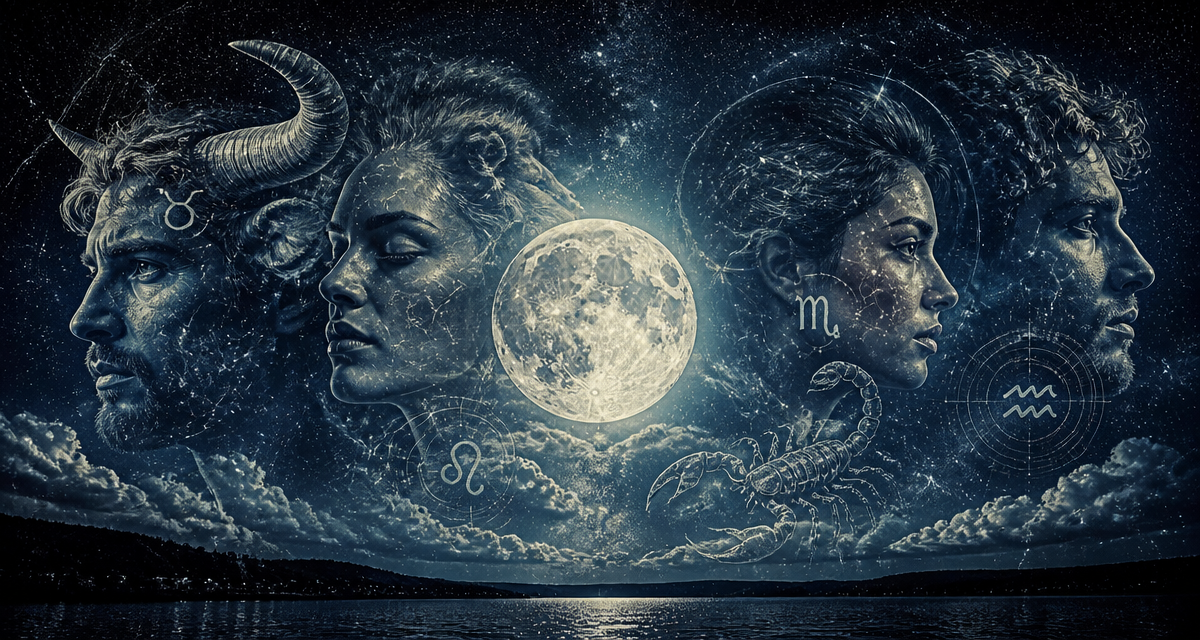pleine lune signe astrologique quatre signes fixes