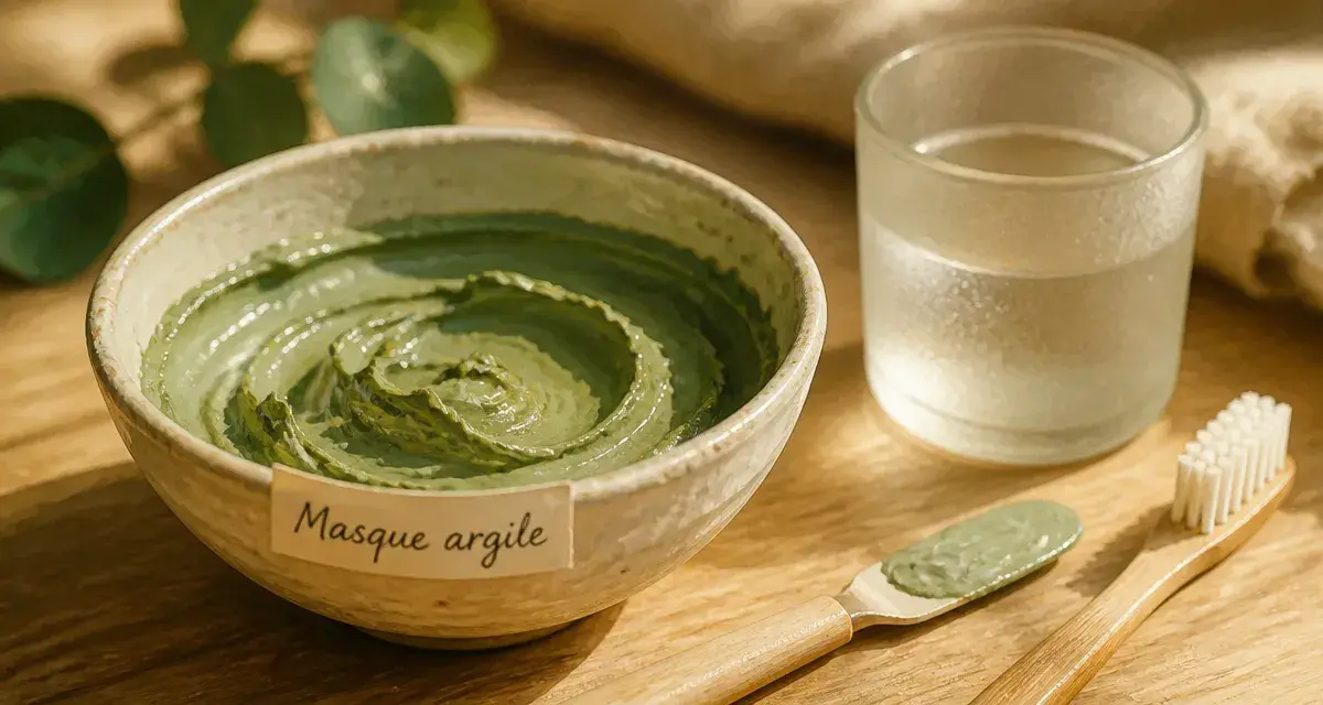 Argile verte et déchaussement des dents : masque gencives à l’argile verte