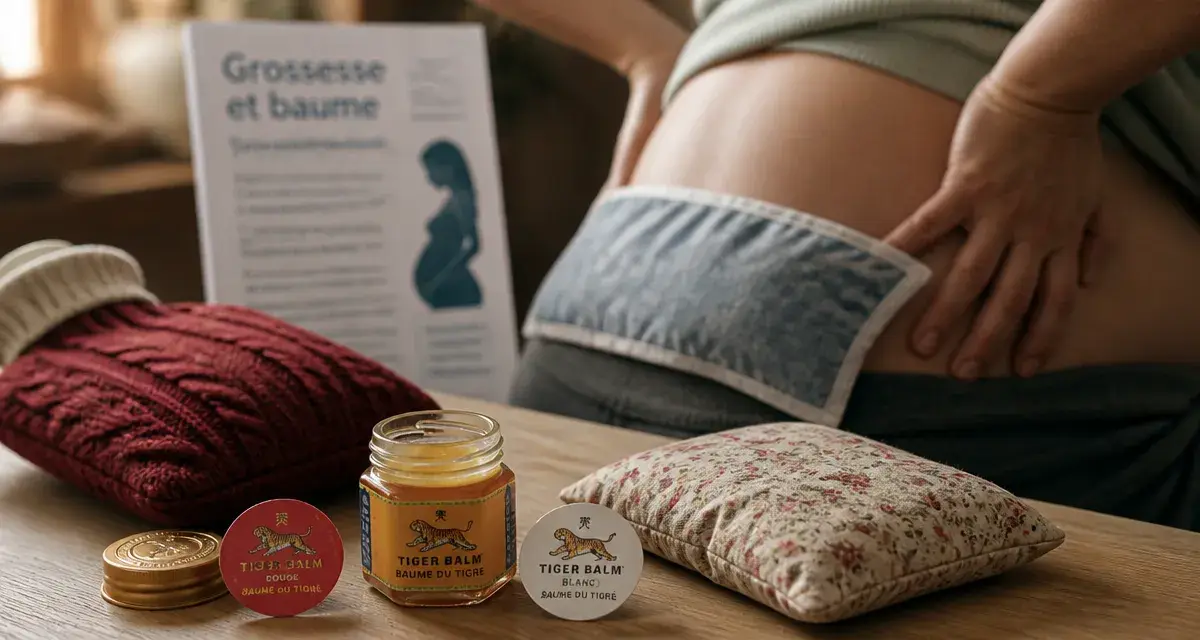 Baume du tigre pour femme enceinte : camphre et menthol, prudence