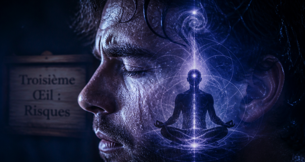 Ouverture du troisième œil : 4 risques psychiques et physiques majeurs