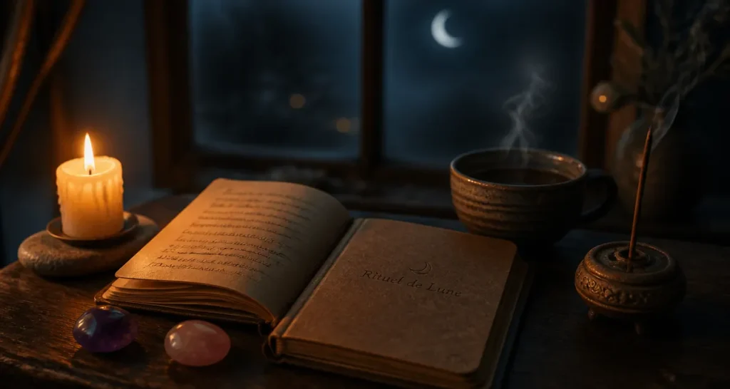 Rituel de lune : 4 étapes pour harmoniser votre énergie au cycle lunaire