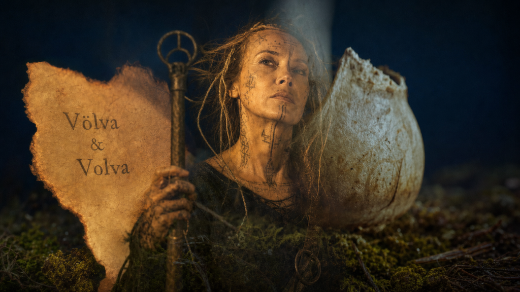 Völva : de la prophétesse viking à la structure biologique du champignon