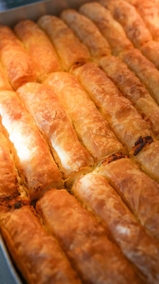 Patatesli Boşnak Böreği Tepsi