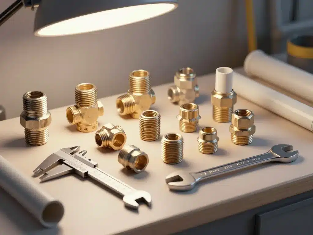 scène atelier 3/4 pouce plomberie raccords